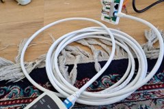 Erster Test mit Durchgangsprüfgerät